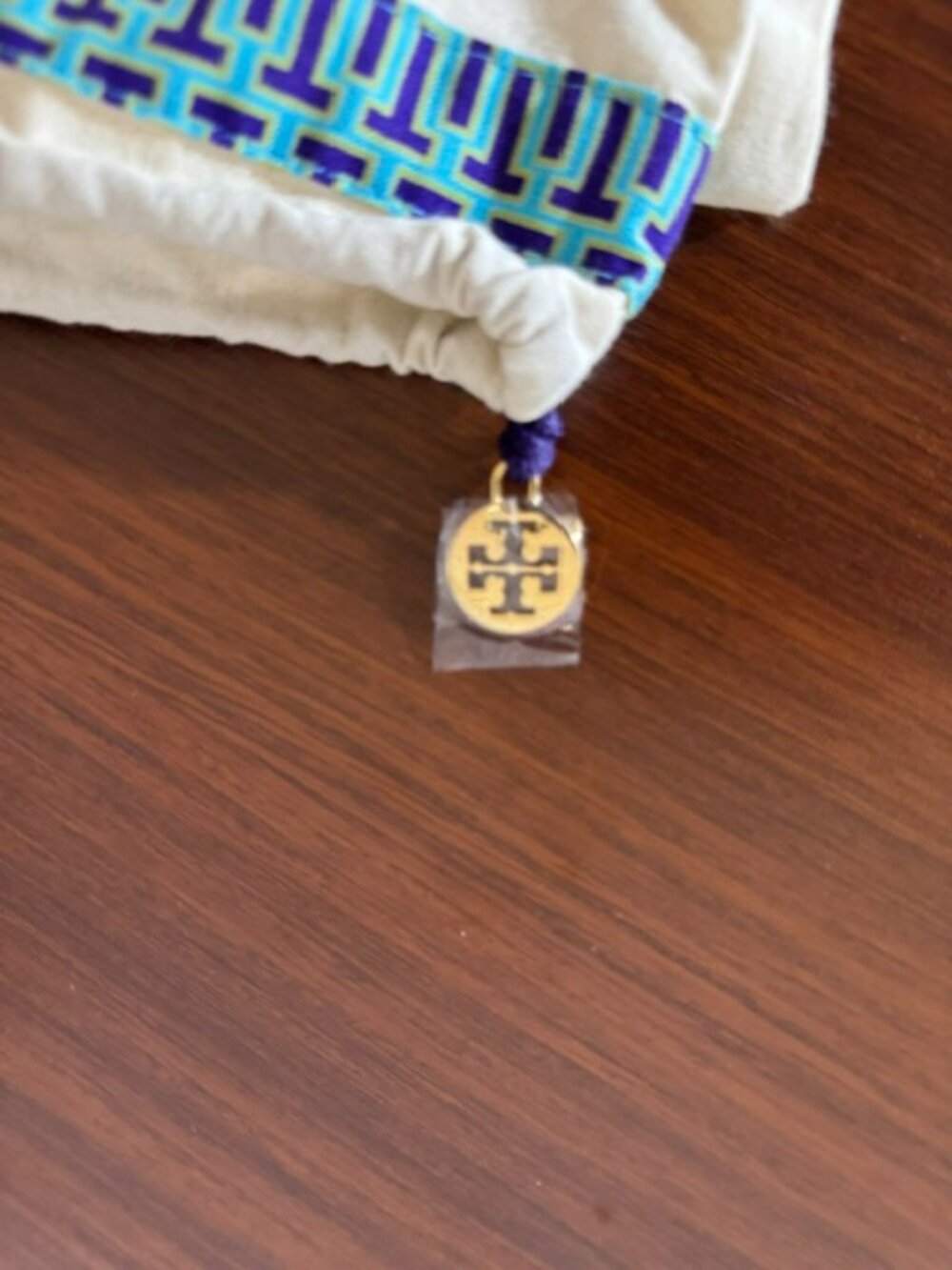NWT Tory Burch Britten Puffy Mini Crossbody Pale Iris $398 - Picture 11 of 12